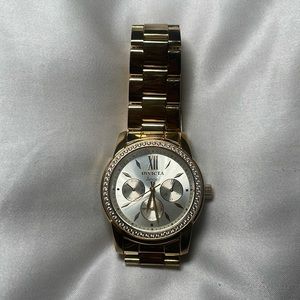 Invicta Gold Watch